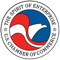 U.S. Chamber of Commerce logo with a red, white, and blue eagle.