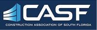 CASF blue and white logo with text on dark blue background.